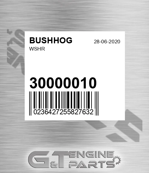 30000010 Wshr