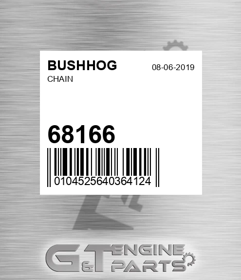68166 BUSHHOG Chain
