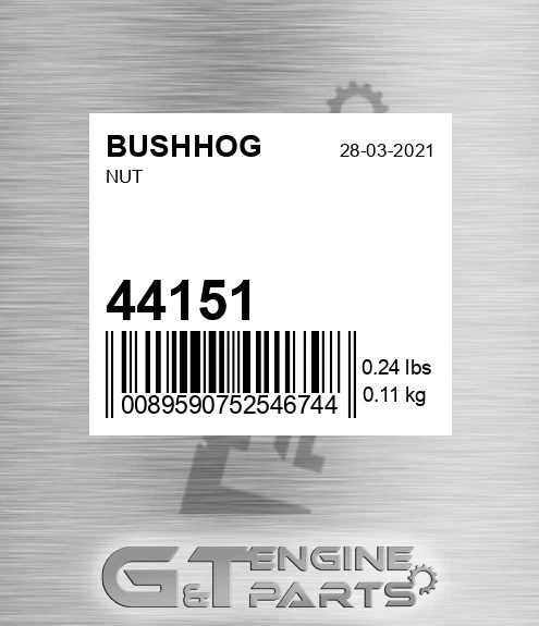 44151 Nut