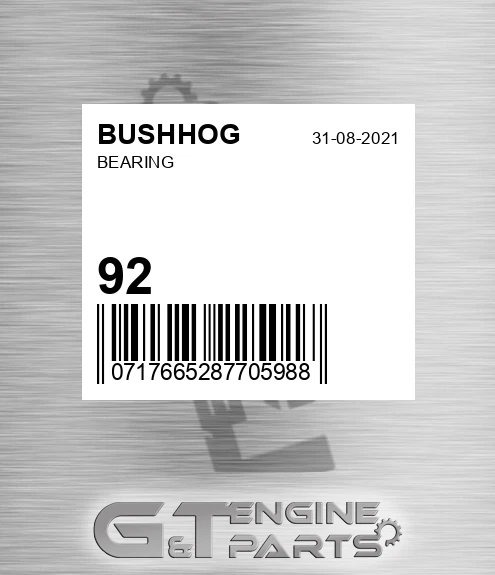 92 Bearing