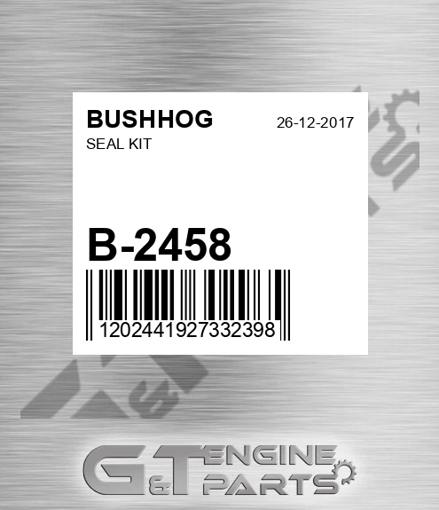 B-2458 Seal Kit