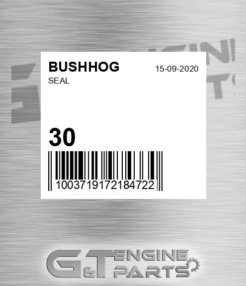 30 Seal