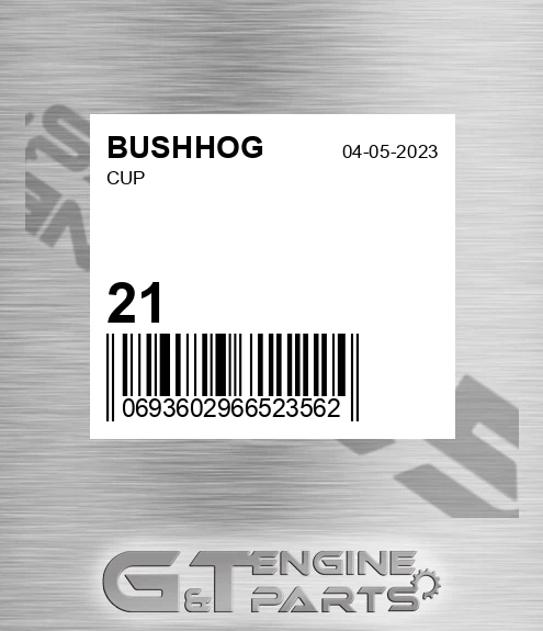 21 BUSHHOG Cup