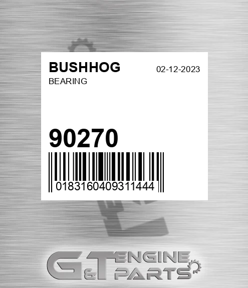 90270 BUSHHOG Bearing