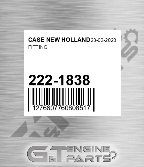 222-1838 Fitting