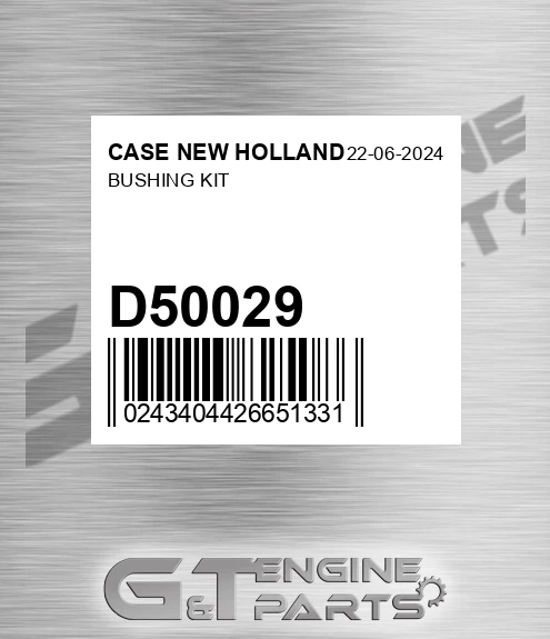 D50029 Bushing Kit