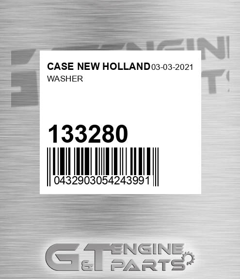 133280 CASE NEW HOLLAND Washer