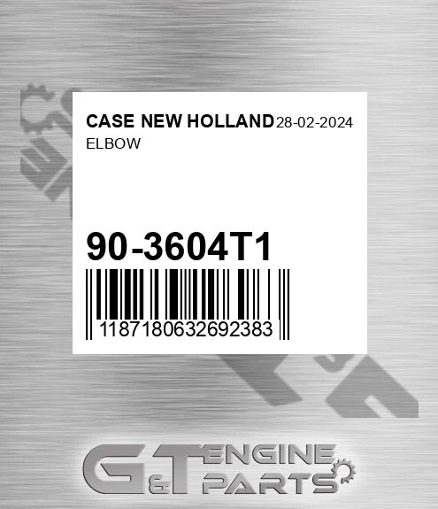 90-3604T1 Elbow