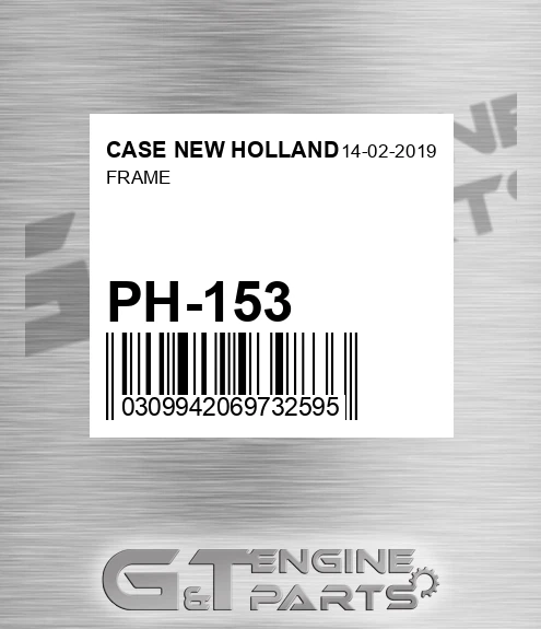 PH-153 Frame for CASE NEW HOLLAND