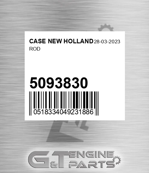 5093830 Rod for CASE NEW HOLLAND