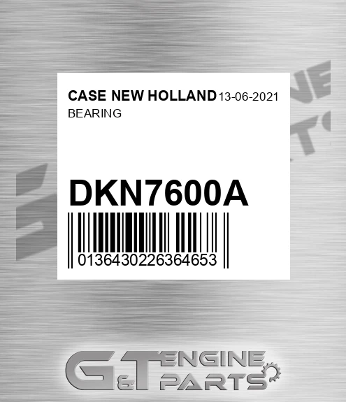 DKN7600A Bearing