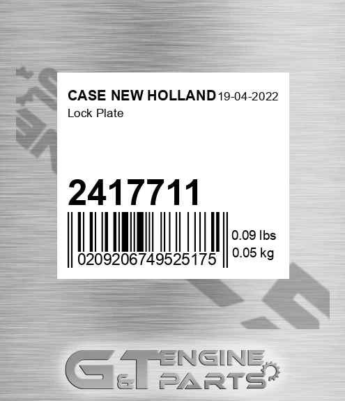 2417711 Lock Plate