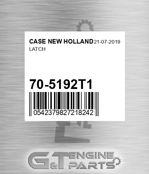 70-5192T1 Latch