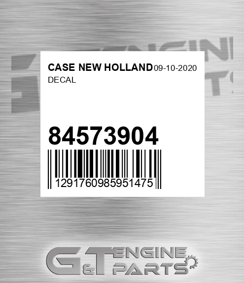 84573904 Decal for CASE NEW HOLLAND