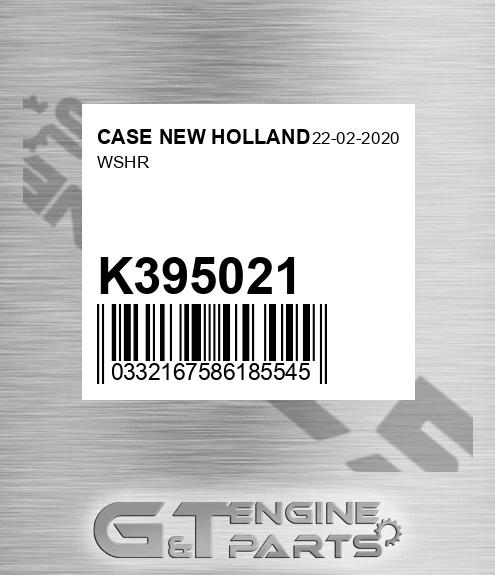K395021 Wshr