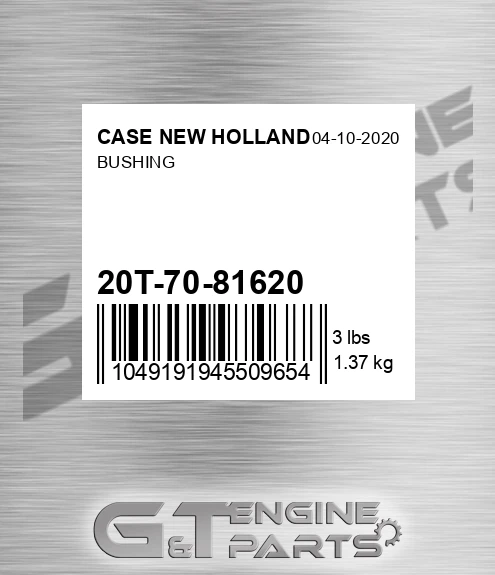 20T-70-81620 Bushing