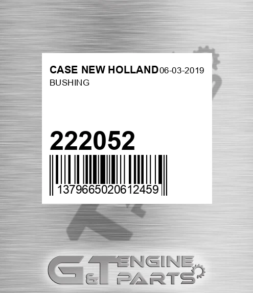 222052 Bushing
