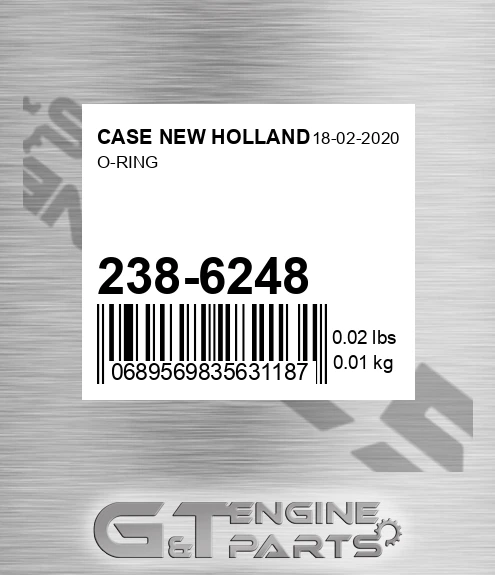 238-6248 O-ring