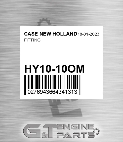 HY10-10OM Fitting