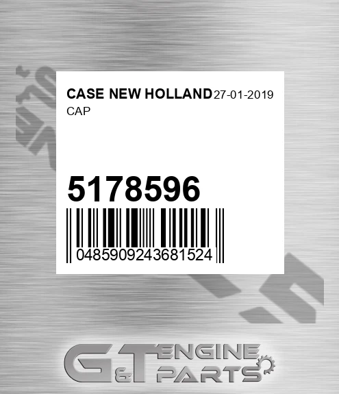 5178596 Cap for CASE NEW HOLLAND