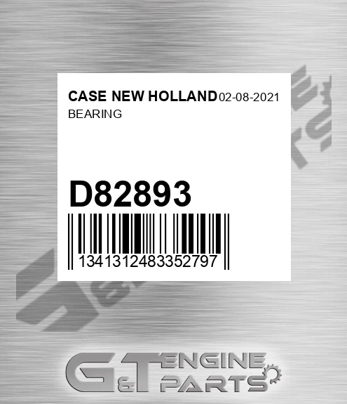 D82893 Bearing for CASE NEW HOLLAND