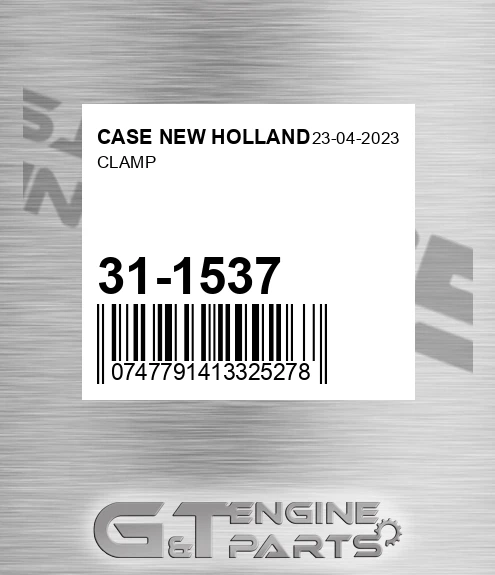 31-1537 Clamp for CASE NEW HOLLAND