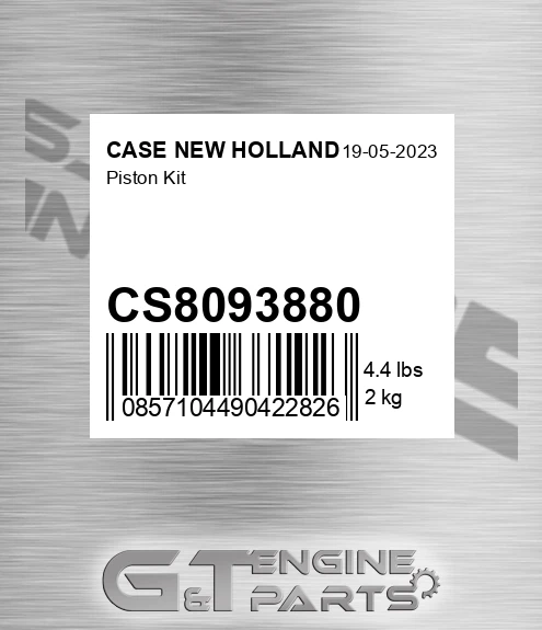 CS8093880 CASE NEW HOLLAND Piston Kit
