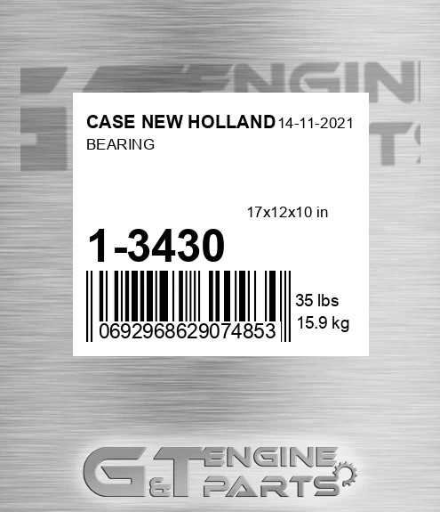 1-3430 Bearing for CASE NEW HOLLAND