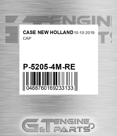 P-5205-4M-RE Cap