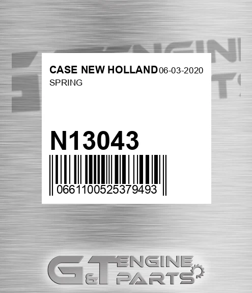 N13043 Spring