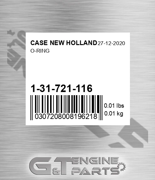 1-31-721-116 O-ring