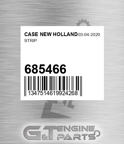 685466 Strip for CASE NEW HOLLAND