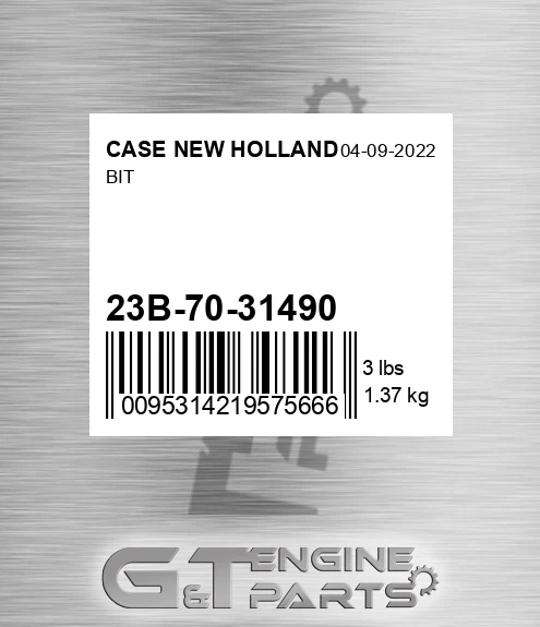 23B-70-31490 Bit