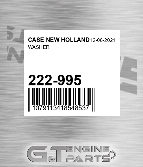 222-995 Washer for CASE NEW HOLLAND