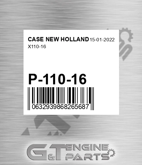 P-110-16 X110-16