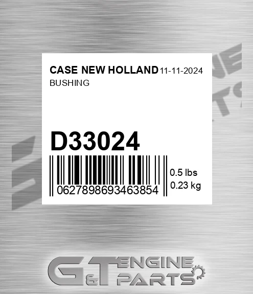 D33024 CASE NEW HOLLAND Bushing
