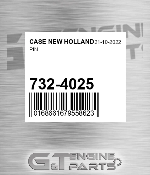 732-4025 Pin for CASE NEW HOLLAND