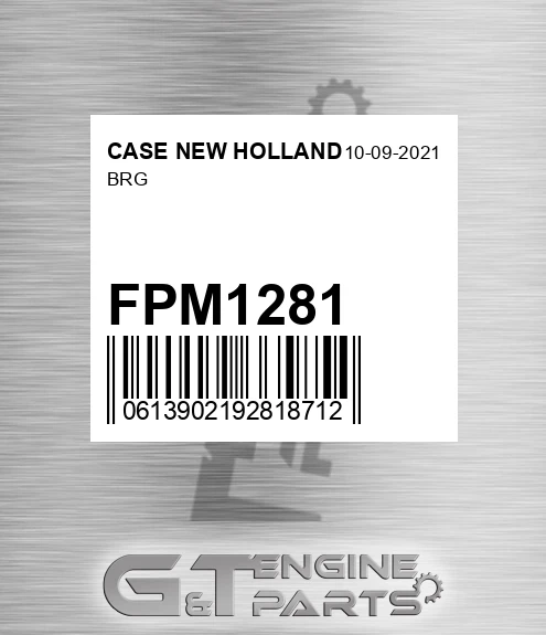 FPM1281 CASE NEW HOLLAND Brg
