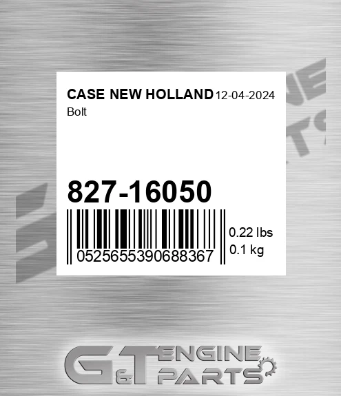 827-16050 Bolt