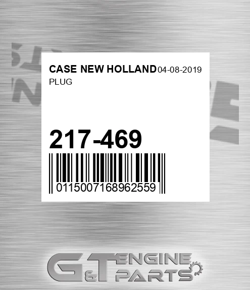 217-469 Plug for CASE NEW HOLLAND