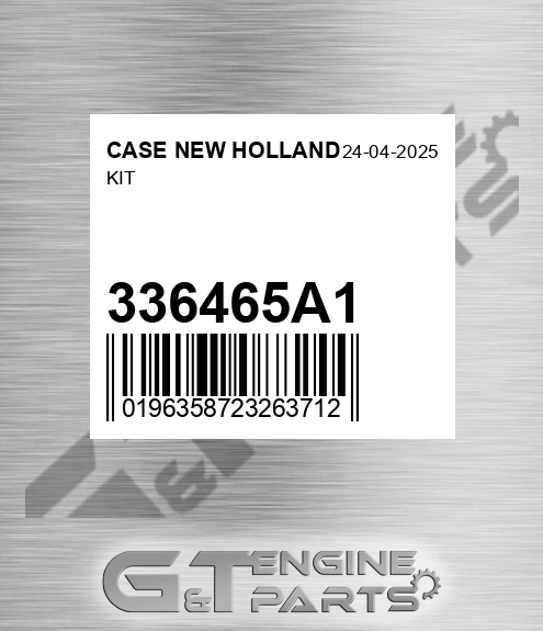 336465A1 Kit for CASE NEW HOLLAND