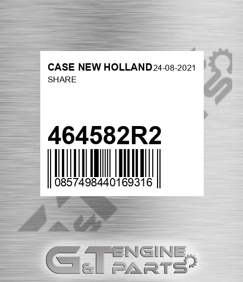464582R2 Share for CASE NEW HOLLAND