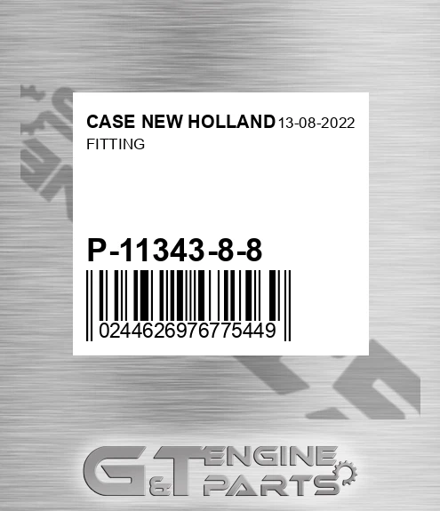 P-11343-8-8 Fitting
