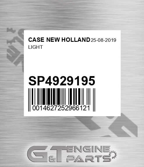 SP4929195 Light for CASE NEW HOLLAND