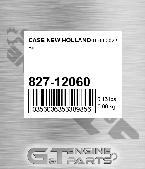 827-12060 Bolt