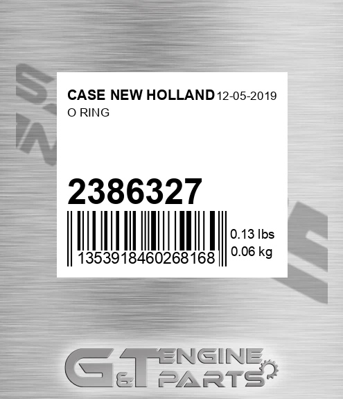 238-6327 O Ring