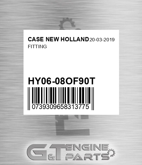 HY06-08OF90T Fitting