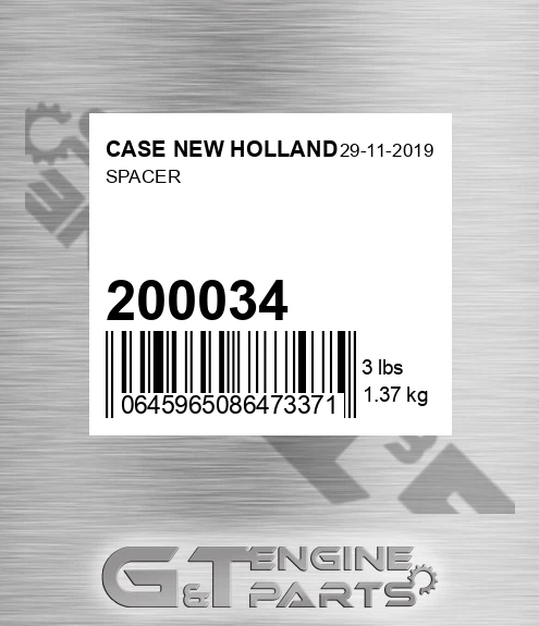 200034 Spacer