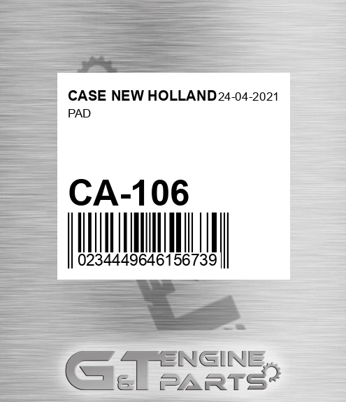 CA-106 Pad
