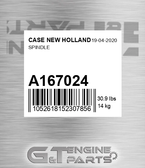 A167024 Spindle
